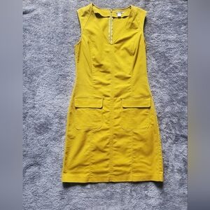 Halogen Chartreuse Mini Dress Size 4